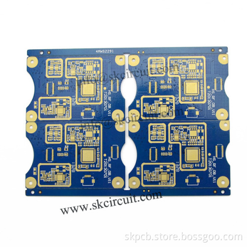 4 layer PCB with board thickness 1.6mm surface finish HASL Lead free , and copper 1 oz